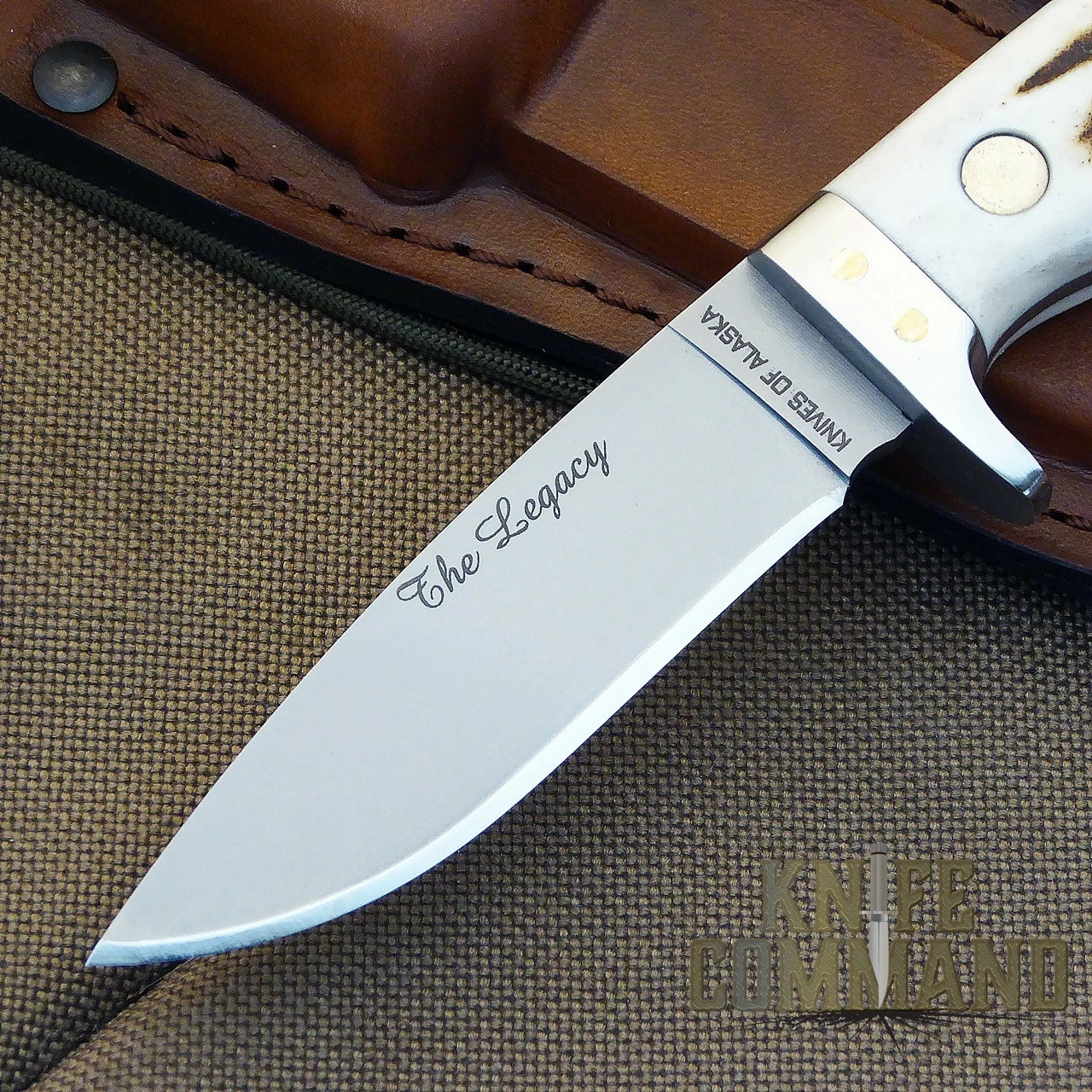 Knives Of Alaska The Legacy Stag Hunting Knife 00950FG 5 Knives Of Alaska The Legacy Stag Hunting Knife 00950FG - Image 3