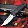 Linder Solingen Super Edge 1 Satin ATS-34 Drop Point Hunting Knife 102709 -KNIFECOMMAND Sales LINDER 102709 1100 KC 81520.1636343875.1280.1280