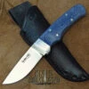 Linder Solingen Blue Jeans Micarta Drop Point Full Tang Hunting Knife 3-1/2" 440c 143609 -KNIFECOMMAND Sales LINDER 143609 58221.1650137325.1280.1280