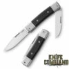 LionSteel Knives Best Man Traditional Ebony Wood Two-blade Slip-joint Folding Knife BM13-EB -KNIFECOMMAND Sales LSBM13EBWKC 60831.1562010580.1280.1280