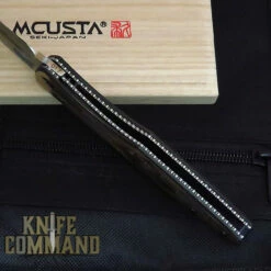 Mcusta Platinum Label Limited Edition "Shiki" Four Seasons Summer Mt Fuji Folder SPG2 Core San Mai Brass With Wood Inlay 4.75" Folding Knife -KNIFECOMMAND Sales MCUSTA MCPV 004 SUMMER SER 13265.1634503007.1280.1280