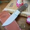 Moki Rare Limited Edition Mini Hunter Fixed Blade Knife In Brown Micarta -KNIFECOMMAND Sales MOKI HM 540 7 BRN MIC 12087.1672939981.1280.1280
