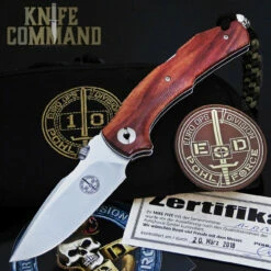 Pohl Force Mike Five Santos Wood 1063 Tactical Folding Knife -KNIFECOMMAND Sales PF1063 ALL 35087.1532831198.1280.1280