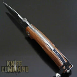 Pohl Force Mike Five Santos Wood 1063 Tactical Folding Knife -KNIFECOMMAND Sales PF1063 HDLBK 15431.1532831198.1280.1280