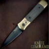 Pro-Tech Knives Godson Automatic Knife 7115 Carbon Fiber, BronzeAL And Black DLC Blade -KNIFECOMMAND Sales PRO TECH 7115 WEB 48784.1668369308.1280.1280