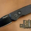 Pro-Tech Knives R5106 Runt 5 Automatic Folder Knife Folder 1-15/16" Wharncliffe CPM-20CV Black Blade -KNIFECOMMAND Sales PRO TECH R5106 RUNT WEB 14343.1658264411.1280.1280