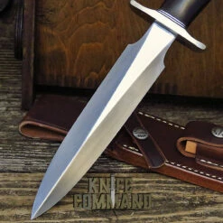 Randall Made Knives Model 2 7 SS Marroon Micarta Fighting Stiletto Knife LOADED! -KNIFECOMMAND Sales RANDALL 2 7 SS MM NS AS 220615 BLDBK 37183.1655327347.1280.1280