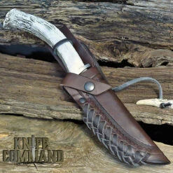 Silver Stag Deep Valley DV6.0 Crown Stag Hunting Knife 6" Clip Point Bowie D2 -KNIFECOMMAND Sales SILVER STAG DEEP VALLEY DV6.0 SH 56062.1650563652.1280.1280