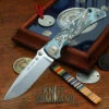 Spartan Blades Harsey Folder Special Edition For God And Country Titanium 4" CPM S45VN Blade SF5G&C -KNIFECOMMAND Sales SPARTAN HARSEY GC MEDALS KC 82060.1630625761.1280.1280