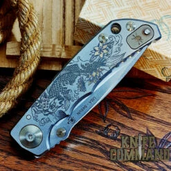 Spartan Blades Harsey Folder Special Edition Koi Fish Titanium 4" CPM S45VN Blade SF5KOI -KNIFECOMMAND Sales SPARTAN HARSEY KOI CL W 93234.1679525917.1280.1280