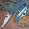 Spyderco Worker Tufram GIN-1 Serrated Edge Knife