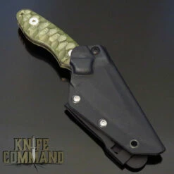 Wander Tactical Custom Barracuda Fixed Blade Knife Green Micarta / Ice Brush Blade -KNIFECOMMAND Sales WANDER BARRACUDA GREEN ICE SHBK 87426.1617649971.1280.1280