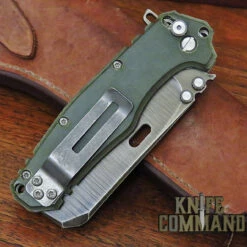 Wander Tactical Custom Franken Extreme Duty Folding Knife Green Micarta Duo -KNIFECOMMAND Sales WANDER FRANKEN FLAT CL 44656.1629325719.1280.1280