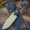 Wander Tactical Haast Eagle Survival Knife Black Micarta Dark Earth Gunkote -KNIFECOMMAND Sales WANDER HAAST EAGLE BLACK DE 81470.1483732641.1280.1280