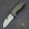 Wander Tactical Custom Hurricane Extreme Duty Folding Knife Ice Brush Black Green Micarta -KNIFECOMMAND Sales WANDER HURRICANE ICE BLK MIC 71889.1500567201.1280.1280