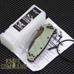 Wander Tactical Custom Hurricane Extreme Duty Folding Knife Raw Jade G10 -KNIFECOMMAND Sales WANDER HURRICANE RAW JADE G10 CL 25684.1500567759.1280.1280