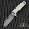 Wander Tactical Custom Hurricane Extreme Duty Folding Knife Raw Jade G10