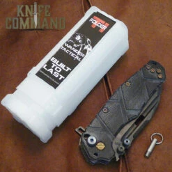 Wander Tactical Custom Hurricane TI Extreme Duty Folding Knife Black Micarta -KNIFECOMMAND Sales WANDER HURRICANE TI FOLDER BLACK CL 09986.1514755130.1280.1280