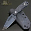 Wander Tactical KC Commander Custom Police Law Enforcement Fixed Blade Knife Black -KNIFECOMMAND Sales WANDER KC COMMANDER BLK BLK 33701.1532717432.1280.1280