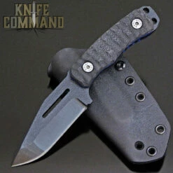 Wander Tactical KC Commander Custom Police Law Enforcement Fixed Blade Knife Black