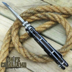 Wander Tactical Mistral Gen 3 Extreme Duty Folding Knife Black Aluminum -KNIFECOMMAND Sales WANDER MISTRAL GEN 3 BLACK STONE HDLBK 87056.1565816172.1280.1280