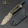 Wander Tactical Custom Raptor Fixed Blade Neck Knife Green Cord / Ice Brush Blade -KNIFECOMMAND Sales WANDER RAPTOR GREEN ICE BRUSH 07057.1617653388.1280.1280