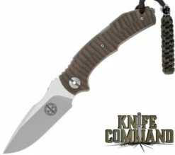 Pohl Force Mike Five Desert 1096 Brown G10 Tactical Folding Knife