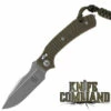 Pohl Force 1101 Force Two Tactical Nitro-B Folding Knife OD Green G-10 -KNIFECOMMAND Sales WEB PF1101 56891.1593815768.1280.1280