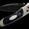 A300-1B Titanium Pocketknife With Compressed Acrylic Resin And Stainless Blade