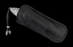 America Hand-engraved Pocketknife With Hand-forged 'flag' Damascus Blade -KNIFECOMMAND Sales b05 america 7