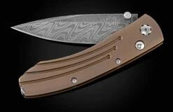 Titan IV Titanium Pocketknife With Damascus Blade
