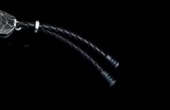 Belfry Pocketknife Featuring Etched Damascus, Carved Banded Agate, And Damascus Blade -KNIFECOMMAND Sales b12 belfry 5 3