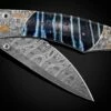 Gambler II Hand-engraved Pocketknife With Woolly Mammoth Tooth And Damascus 2 Gambler II Hand-engraved Pocketknife With Woolly Mammoth Tooth And Damascus -KNIFECOMMAND Sales b12 gambler ii 1