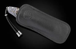 King Arthur Hand-engraved Pocketknife With Woolly Mammoth Tusk -KNIFECOMMAND Sales b12 king arthur 4 1