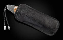 Mt Fuji II Hand-forged Damascus Folding Knife With Japanese Maki-e -KNIFECOMMAND Sales b12 mt fuji ii 4