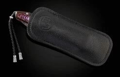 Carbon Folding Knife With Wave Mokume, Copper Wave Damascus And Carbon Fiber -KNIFECOMMAND Sales b30 carbon 4