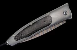 Collider Titanium Pocket Knife Inlaid With Carbon Fiber -KNIFECOMMAND Sales b30 collider 3
