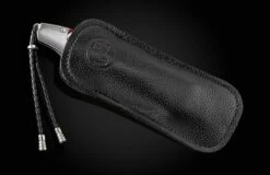 Overdrive Titanium Folding Knife With Fordite And 'wave' Damascus Blade -KNIFECOMMAND Sales b30 overdrive 4